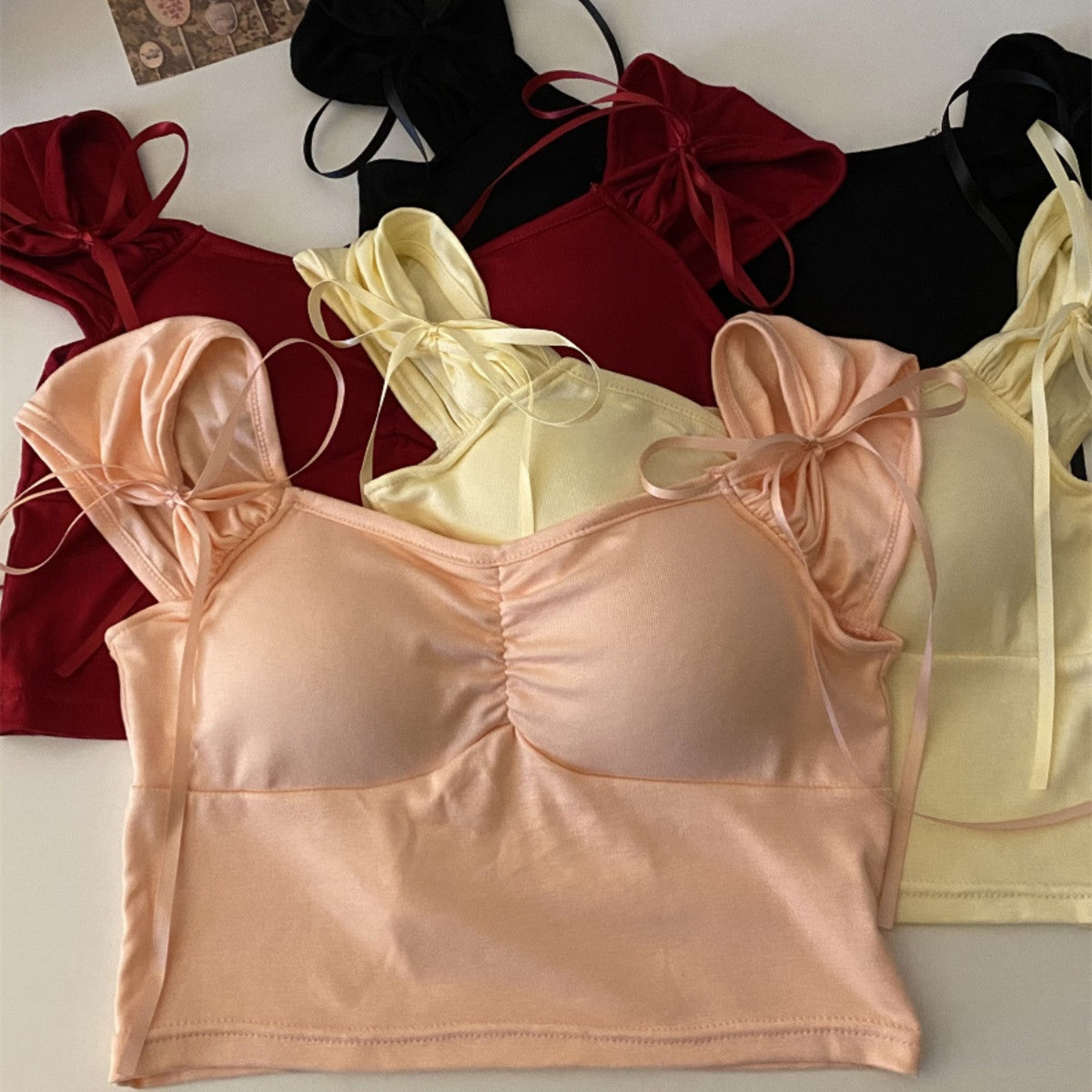 ComfyFit – Padded bra top for women with integrated bra and tank top design