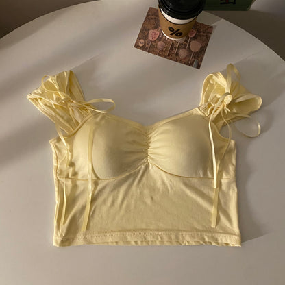 ComfyFit – Padded bra top for women with integrated bra and tank top design