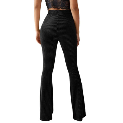 Vintage Chic Corduroy Pants with Flare